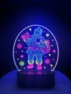 Letter Y decorative lights, home ornaments, shaped lights, festival gifts, and presents for students Item Picture
